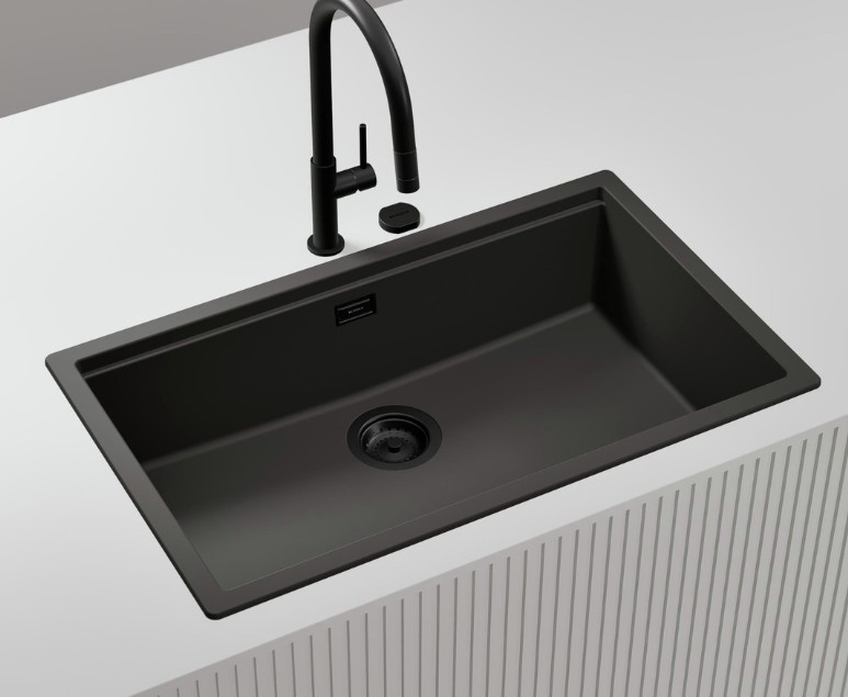 Sp&uuml;lbecken Quarzkomposit